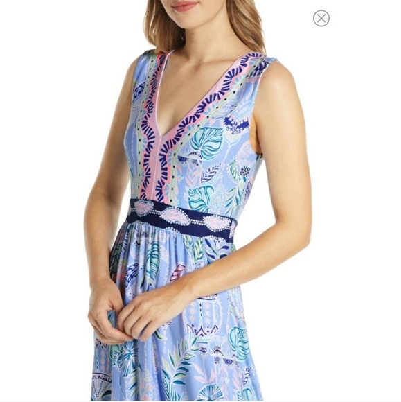 NWT Lilly Pulitzer McKinley Maxi Dress sz 2 - Picture 2 of 7